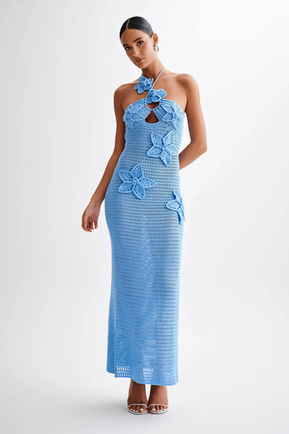 Ava - Crochet Maxi Dress