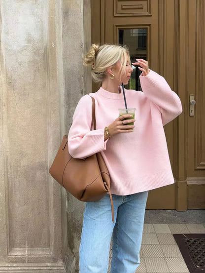 Oversized Pink sweater