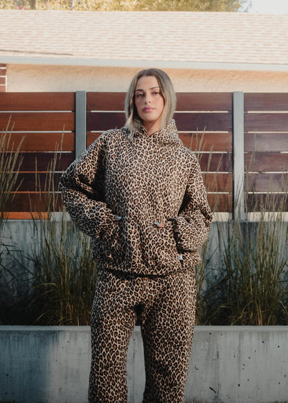 Cheetah Print Hoodie