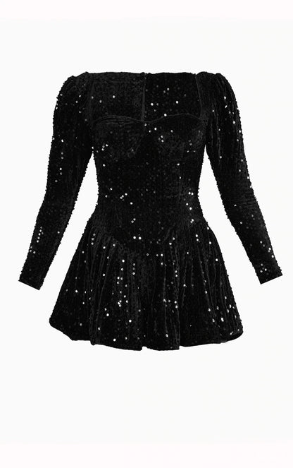 Nora Sequin Playsuit