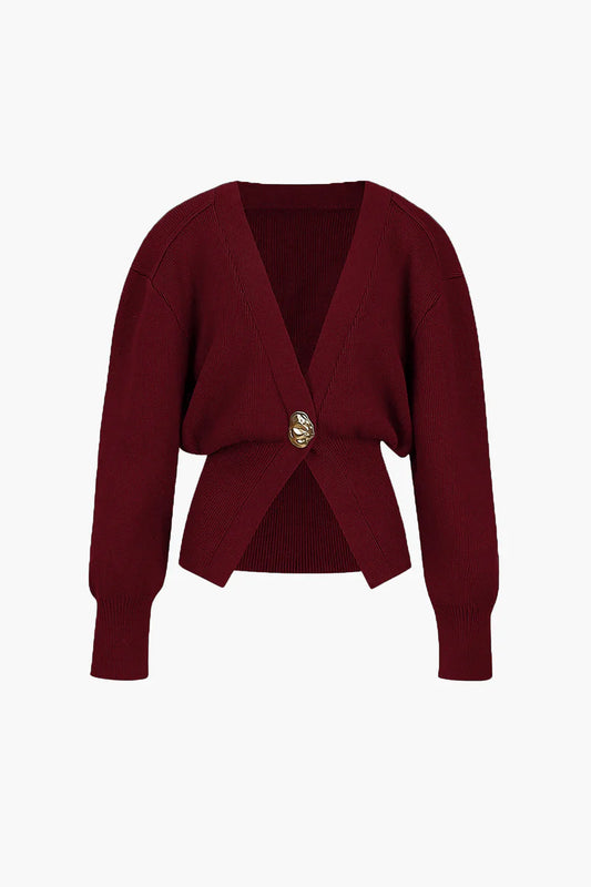 Cropped Cardigan Knitwear