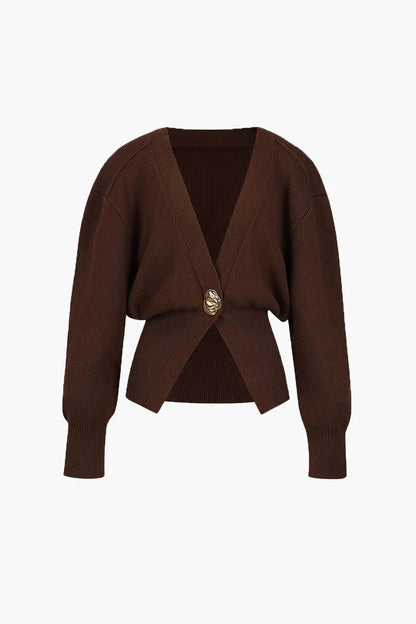 Cropped Cardigan Knitwear