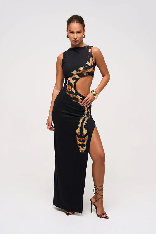 Viper Cut Out Dress