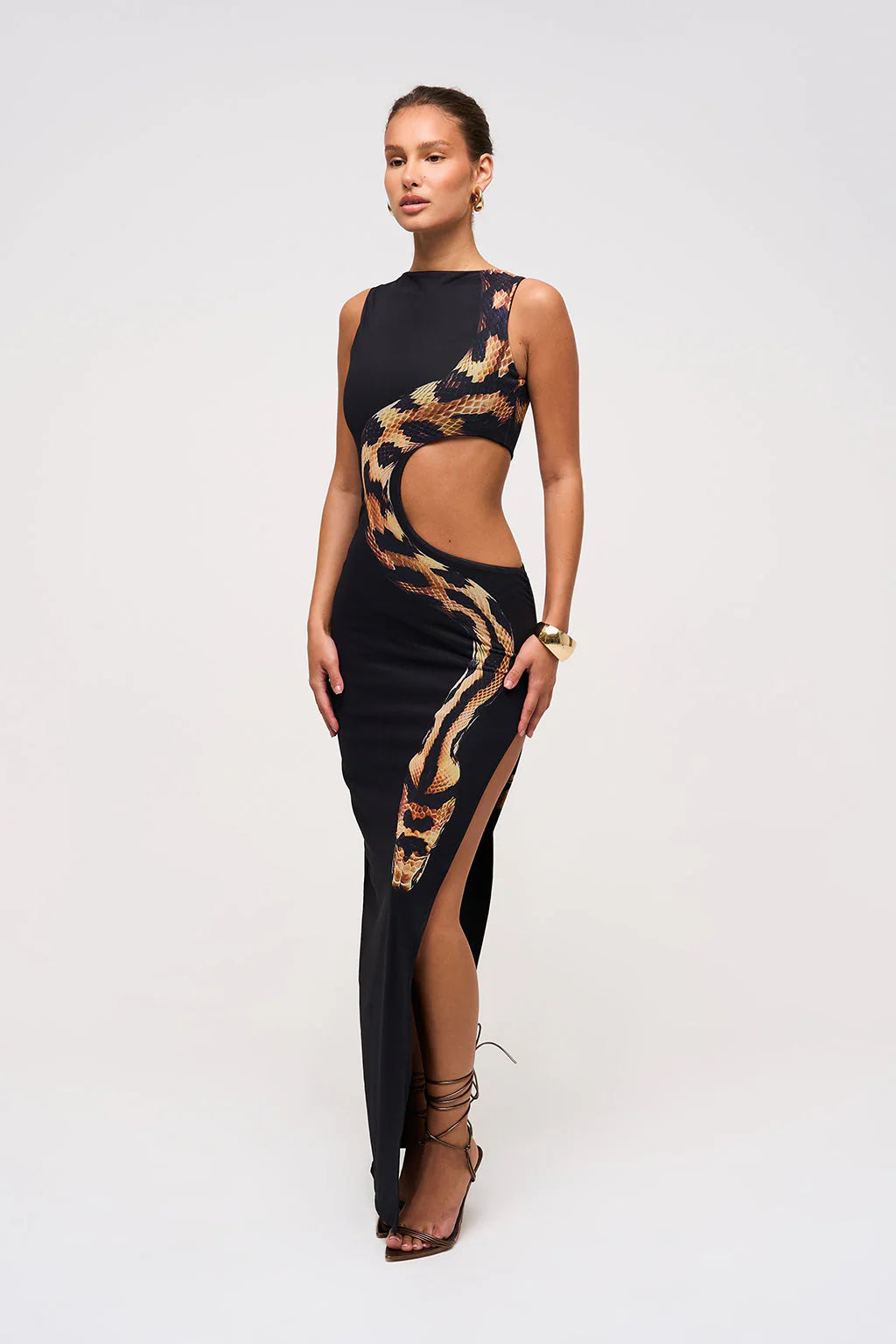 Viper Cut Out Dress