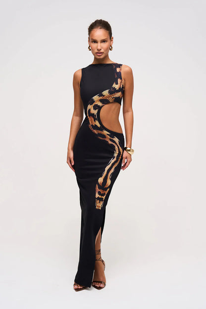 Viper Cut Out Dress