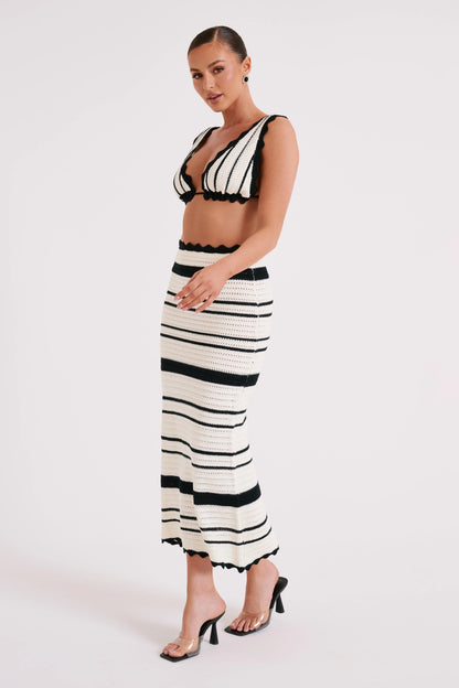 Jadia - Crochet Maxi Skirt