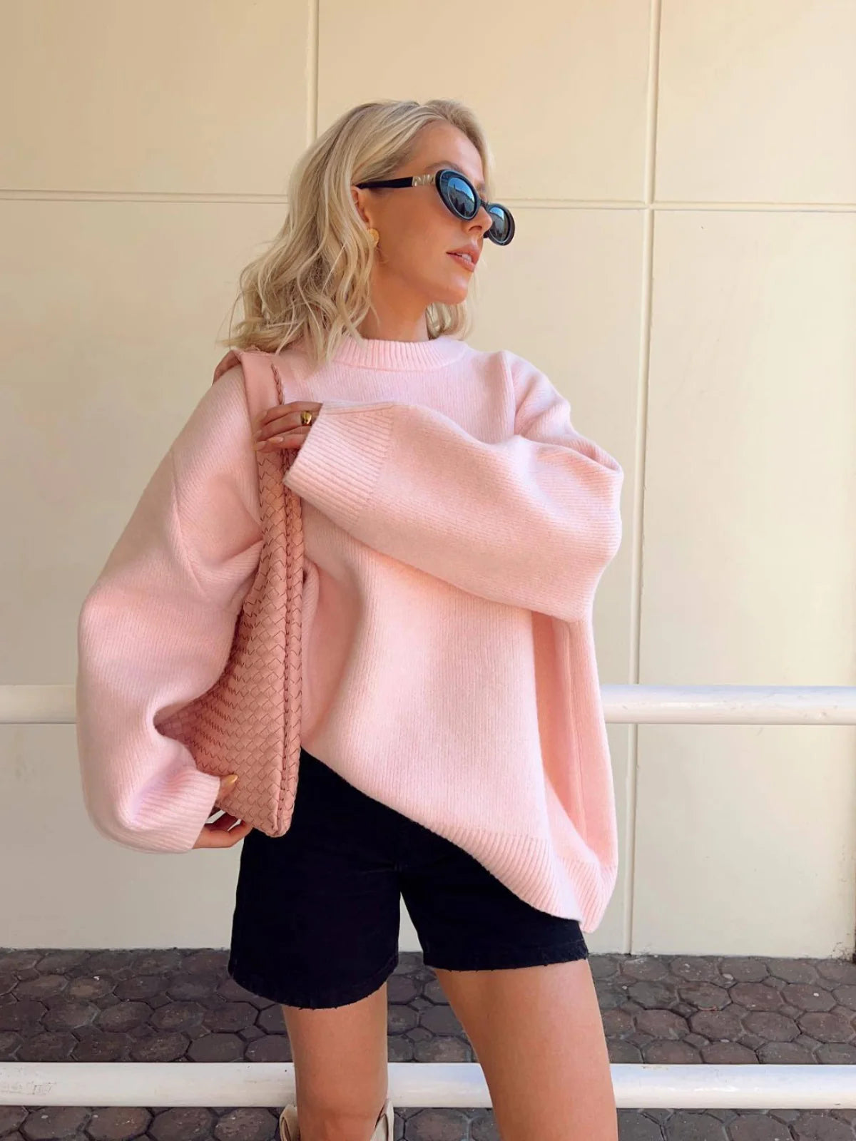 Oversized Pink sweater