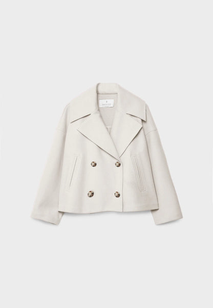 Cropped Trench Coat