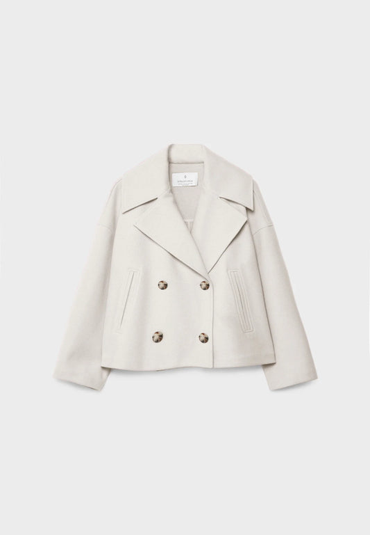 Cropped Trench Coat